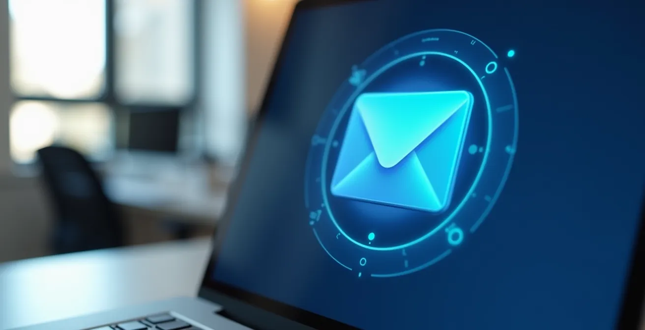 Visualisation du processus de réception d'une notification LRE